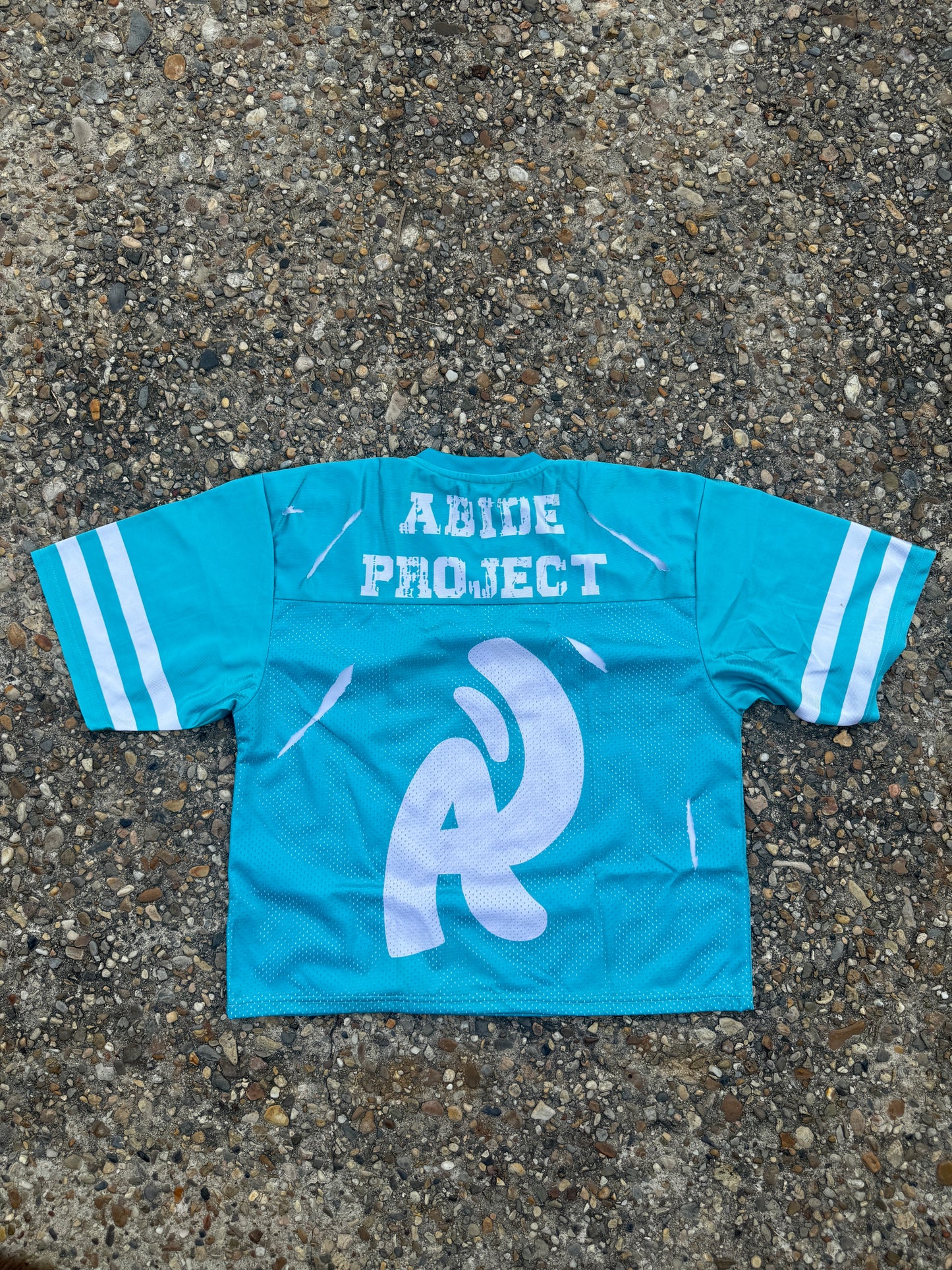 Blue Distressed ‘24’ Jersey